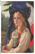 AUYP10-0825-MUSEE - Salon de paris - élisabeth sonrel - Et vive ma france