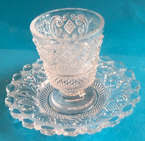 Moutardier ancien cristal - ancien,