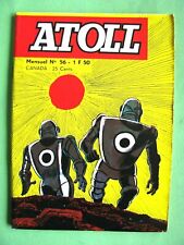  ATOLL N°56 Oct 1971 Petit format BD jeunesse et vacances Très bon état
