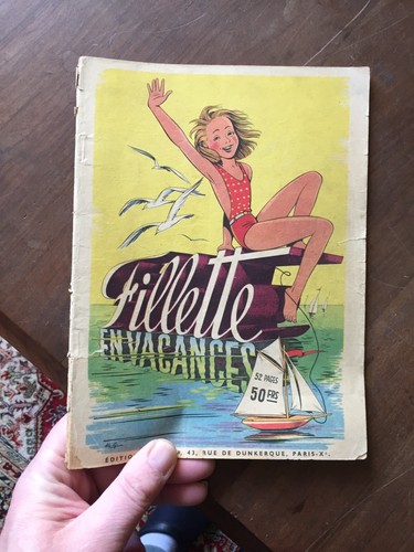 Revue fillette special en - bd,