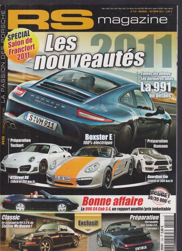 Magazine 124 porsche 911 - rs,