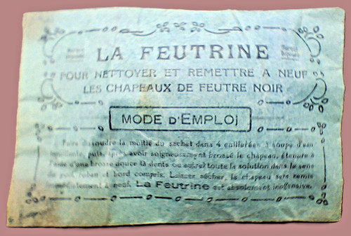 Feutrine pour - "la, 1900)