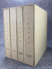 VIRGILE. L’ÉNÉIDE. BUCOLIQUES. LUCRÈCE NATURE. MARIO MEUNIER. EDDY LEGRAND. 1958