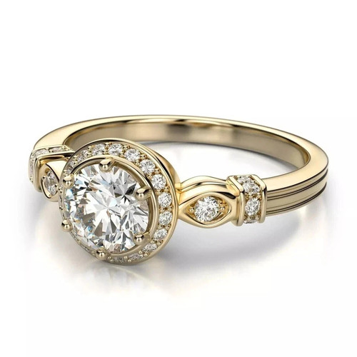 Bague fiançailles ancienne - de,