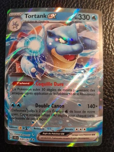 Carte pokémon tortank - carte,