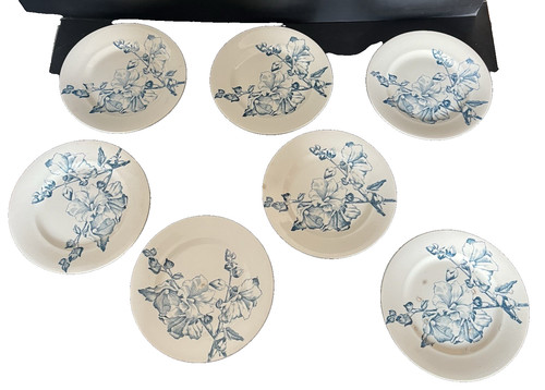Serie assiettes terre de - de,
