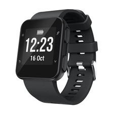 Bracelet de montre de sport en silicone pour Garmin Forerunner 35 (noir)