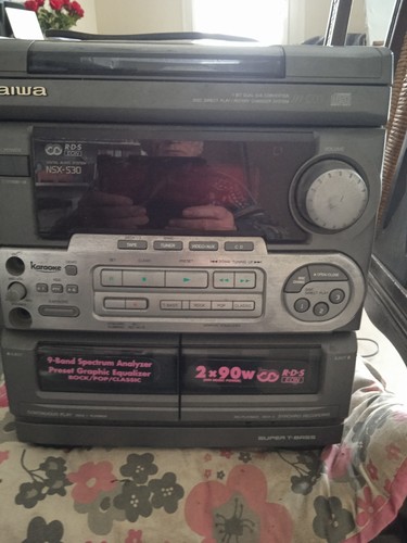 Aiwa chaine stereo - 2x,