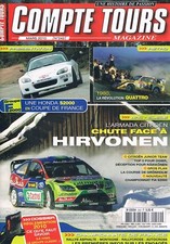 Compte Tours Magazine   N°242   Mars 2010 L'Armada Citroen Chute Face A Hirvonen