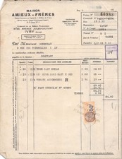 1933 MAISON AMIEUX FRERES A IVRY - M. BOUREAU