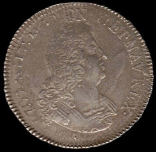 Écu aux 8 L - Louis XIV -