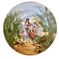 Assiette décorative ancienne