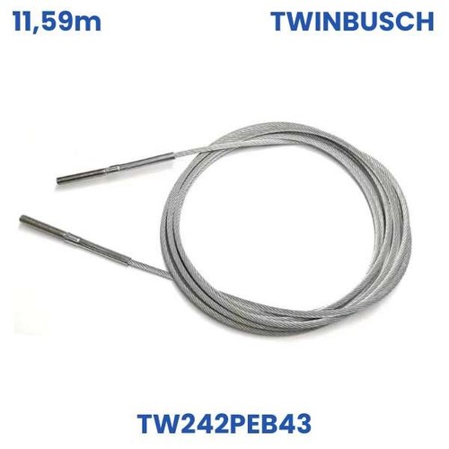 Câble acier m pour - câble, 11,59
