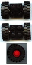 LEGO : 2 éléments roues +