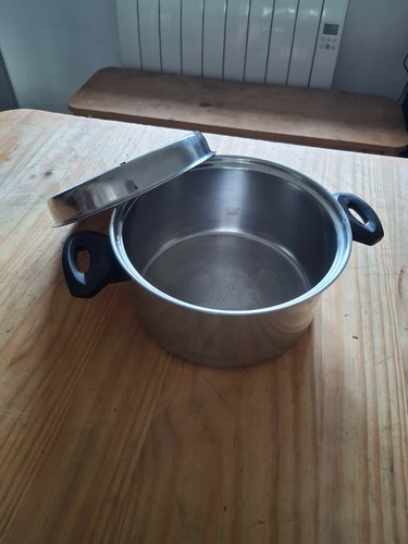 Faitout inox et cuivre - inox,