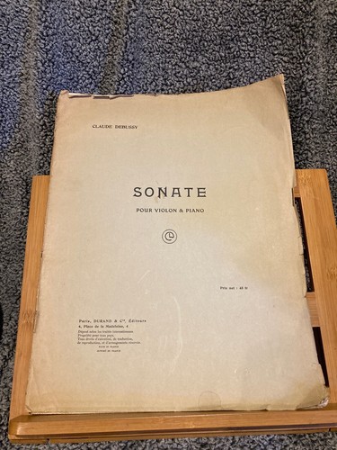 Debussy sonate pour - debussy, et