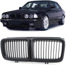 Pour BMW 7er E32 1986-1994 Calandre Performance Noir Mat