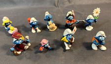Lot de 9 anciennes figurines