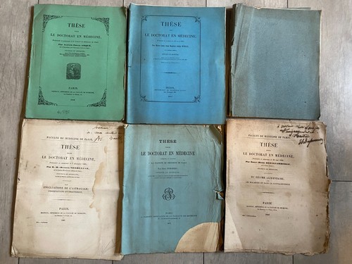 Rare réunion thèses - de, 13