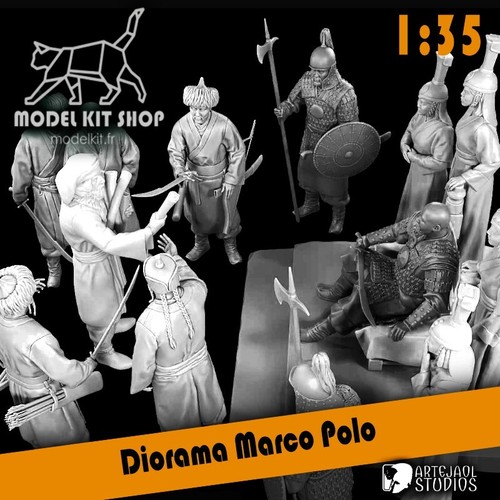 Diorama marco polo 13 - 1:35, (13