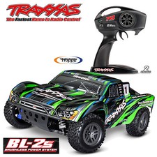Traxxas TRX68154-4GRN Slash 4X4 Vert 1/10 Short-Course RTR BL-2S Brushless