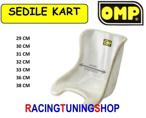 Siège kart vitrorésine - en,