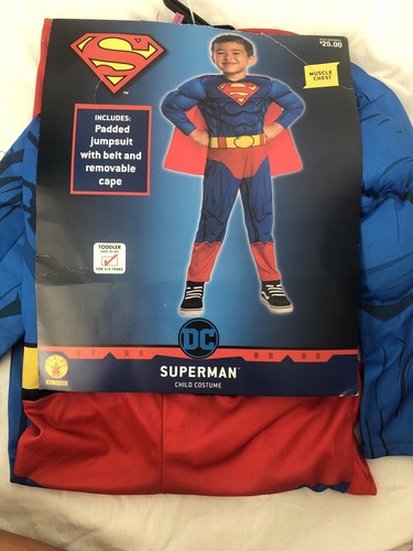 Superman padded jumpsuit boys - padded,