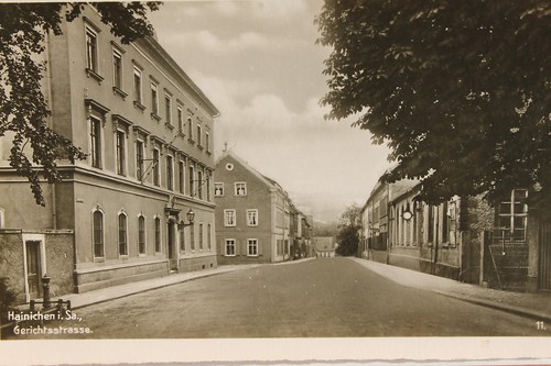 18006 carte gerichtsstrasse - ak,