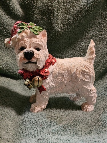 Adorable westie christmas - westie,