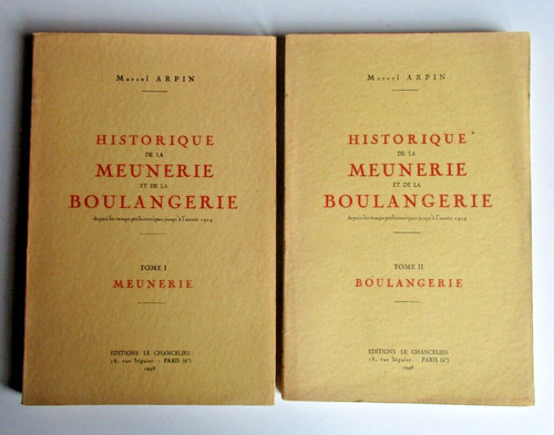 Historique meunerie et - de, la