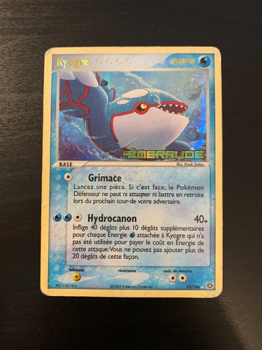 Carte pokémon kyogre 15 106 - :, 15/106