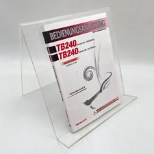 Manuel D'Utilisation Et D'Entretien Du Minipelle Takeuchi TB240