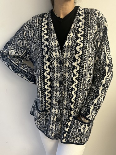 Gilet cardigan vintage - vintage, made