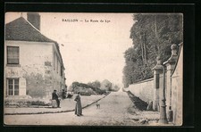 CPA Baillon, La Route du Lys 