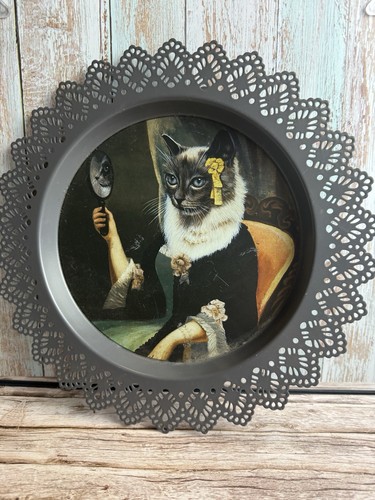 Victorian cat portrait - victorian,