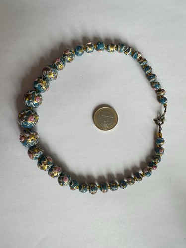 Collier perles murano ancien - murano,