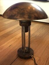1930  Rare Lampe Jean Perzel Pour Claude Lumière Paz & Silva - Art déco Bauhaus