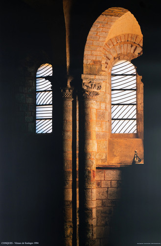 Pierre soulages abbaye - pierre, :