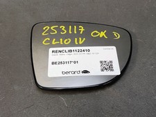 Miroir glace rétroviseur droit chauffant - Renault Clio IV - 12873130 *