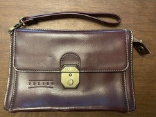 TEXIER sacoche pochette Homme - Made in France Cuir