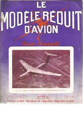 MRA N°317 PLAN : MOTOMODELE "PETE" POUR VOL LIBRE / PLANEUR SANS QUEUE "ABRIAL"