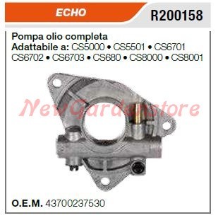 Pompe huile echo - pompe,