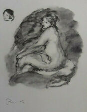 Auguste RENOIR : Femme de profil, LITHOGRAPHIE signée, MOURLOT 