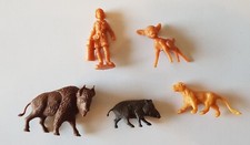 ancien lot 5 figurines ROCHE