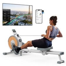 Rameur d'Appartement, Merach, 16 Niveaux de Résistance Magnétique, Charge Maxima