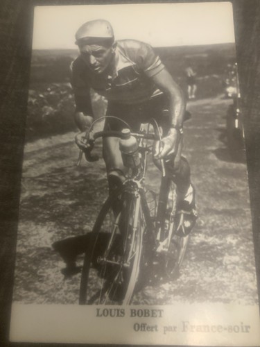 Carte postale cyclisme louison - postale,