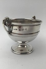 Wilmott Manufacturing Co. Birmingham Saler En Argent Sterling (1918)