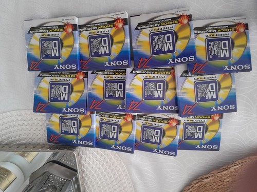 Lot minidisc vierge - cd,