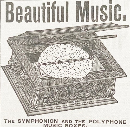 Symphonion polyphone music - &,