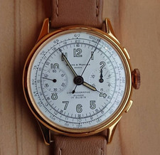 Montre chronographe homme vintage Baume & Mercier à remontage manuel de JP